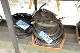 Lot-Various Welding Leads in (1) Stack and (1) Box, (Bldg 1)