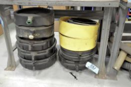 Lot-Drain Pans in (2) Stacks Under (1) Bench, (Bldg 2)