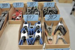 Lot-Various Squeeze Clamps in (5) Boxes, (Bldg 2)