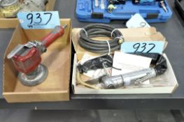 Lot-(1) Astro Pneumatic Windshield Remover and (1) Pneumatic Sander in (1) Box