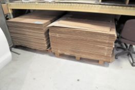 Lot-Cardboard Shipping Pads on (4) Pallets, (Bldg 2)