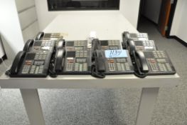 Lot-(10) Norstar Commercial Office Desk Phones and (1) Standard Phone