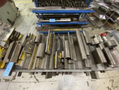 Lot-Various Short Lengths and Degree Brake Dies on (1) Shelf