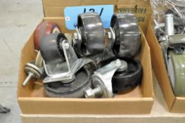 Lot-Various Used Casters in (1) Box, (Bldg 1)