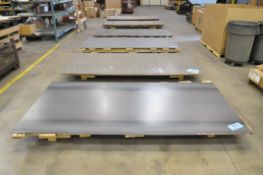 Lot-Mild Steel Sheets: (2) 48 1/2