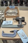 Lot-(1) Kent-Moore Clamp, (1) K-Line 9000 Pneumatic Valve Spring Compressor