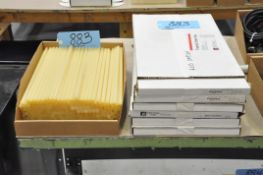 Lot-Packaged Sheet Wax and Glue Sticks in (1) Box, (Bldg 2)