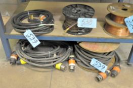 Lot-3-Phase Extension Cords and (1) Power Cord, (Bldg 1)