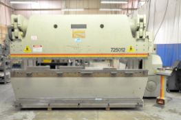 Accurpress Model 725012, 250-Ton Capacity x 144