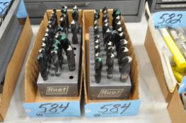 Lot-Step Shank Drills and Drill Punches in (2) Boxes, (Bldg 1)