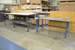 Lot-(1) Rolling Table, (1) 36