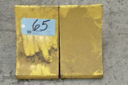 Pair Steel Wheel Chocks, (Bldg 1)