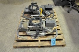 Lot-(2) Warn Series 12, 12,000-Lbs. Capacity 12-Volt Electric Vehicle Cable Winches with Controllers