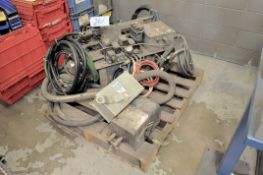 Spot Welding Head on (1) Pallet, (Bldg 1)