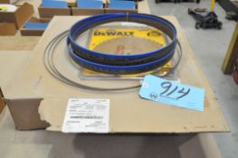 Lot-Band Saw Blades in (1) Box, (Bldg 2)