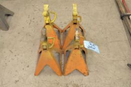 Lot-(4) Jack Stands, Orange, (Bldg 1)