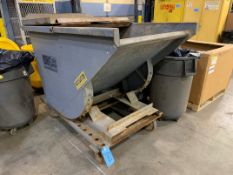 Wright Self Dumping Hopper, Portable, (Contents Not Included)