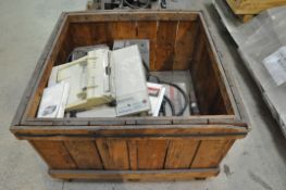 Lot-Tech-Motive CS4000 Controller, Printer, and (2) Electrical Work Boxes in (1) Crate