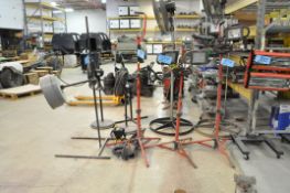 Lot-(4) Various Tripod Work Lights, (Bldg 2)