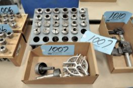 Lot-5C Collets with Stand and Centers in (1) Box, (Bldg 2)