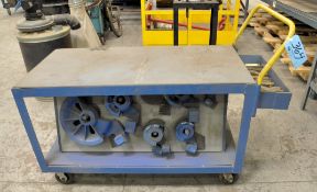Lot-Ercolina Bender Tooling with Cart, (Bldg 1)