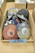 Lot-Large Angle Grinder Wheels in (1) Box, (Bldg 1)