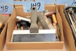 Lot-Drywall Tools, Scrapers and Caulk Guns in (2) Boxes, (Bldg 1)