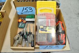 Lot-Torx Drivers and Tool Bits in (2) Boxes, (Bldg 1)