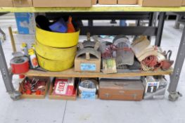 Lot-Ropes, Wall Mount Hose Racks, Exit Signs, Fire Extinguisher Wall Brackets, Steel Rules, etc.