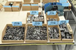 Lot-Various Hold Down Tooling in (6) Boxes, with (2) Hold Down Sets,