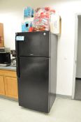 Lot-GE Refrigerator, Bloomfield and Bunn Coffee Makers, B&D Toaster Oven, Whirlpool Microwave