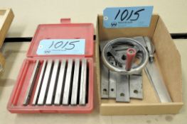 Lot-Parallels with Case and Machine Handles in (1) Box, (Bldg 2)