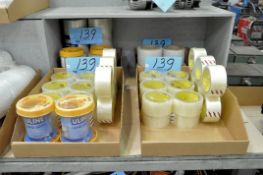 Lot-Various Tape Products in (4) Boxes, (Bldg 1)