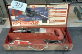 Milwaukee Sawzall Electric Reciprocating Saw with Case, (Bldg 2)