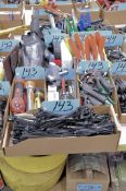 Lot-Zip Ties, Flashlights, Blow Off Tools, Squeegees, etc. in (6) Boxes