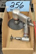Lot-(1) Pneumatic Disk Sander and (1) Angle Die Grinder in (1) Box