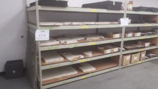 Lot-(1) Section 4'D x 6’W x 7’H x and (6) Sections 4’D x 8’W x 8’H Shelving, (Bldg 2)