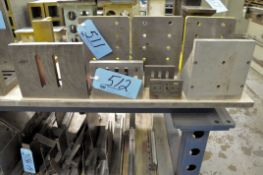 Lot-(5) Various Small Angle Plates, (Bldg 1)