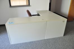 Lot-(2) Desks, (1) Coat Rack, and (3) Chairs, (Bldg 2)