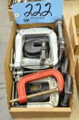 Lot-Small C-Clamps in (1) Box, (Bldg 1)