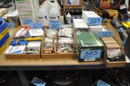 Lot-Various Welding Safety Helmet Lenses, Tungsten Electrodes, Spot Welding Tips & Parts