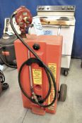 Todd Caddy Portable Hand Crank Fuel Tank, on Wheels, (Bldg 1)