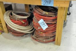 Lot-Air Hoses and Tubing Under (1) Bench, (Bldg 2)