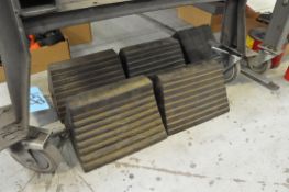Lot-(5) Wheel Chocks, (Bldg 1)
