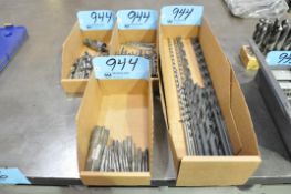 Lot-Straight Shank Drills and Taps in (4) Boxes, (Bldg 2)