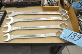 Lot-(4) Pittsburgh Large Metric Combination Wrenches, (Bldg 1)