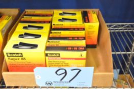 Lot-(11) Boxes Scotch Super 88 Vinyl Electrical Tape in (1) Bin Box