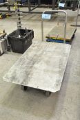 T & S 2000-Lbs. Capacity Portable Hydraulic Lift Cart, Foot Operated
