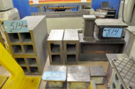 Lot-(11) Various Riser Cubes and Blocks, (Bldg 1)