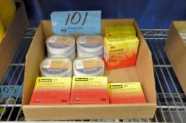 Lot-Various Vinyl Electrical Tape in (1) Box, (Bldg 1)